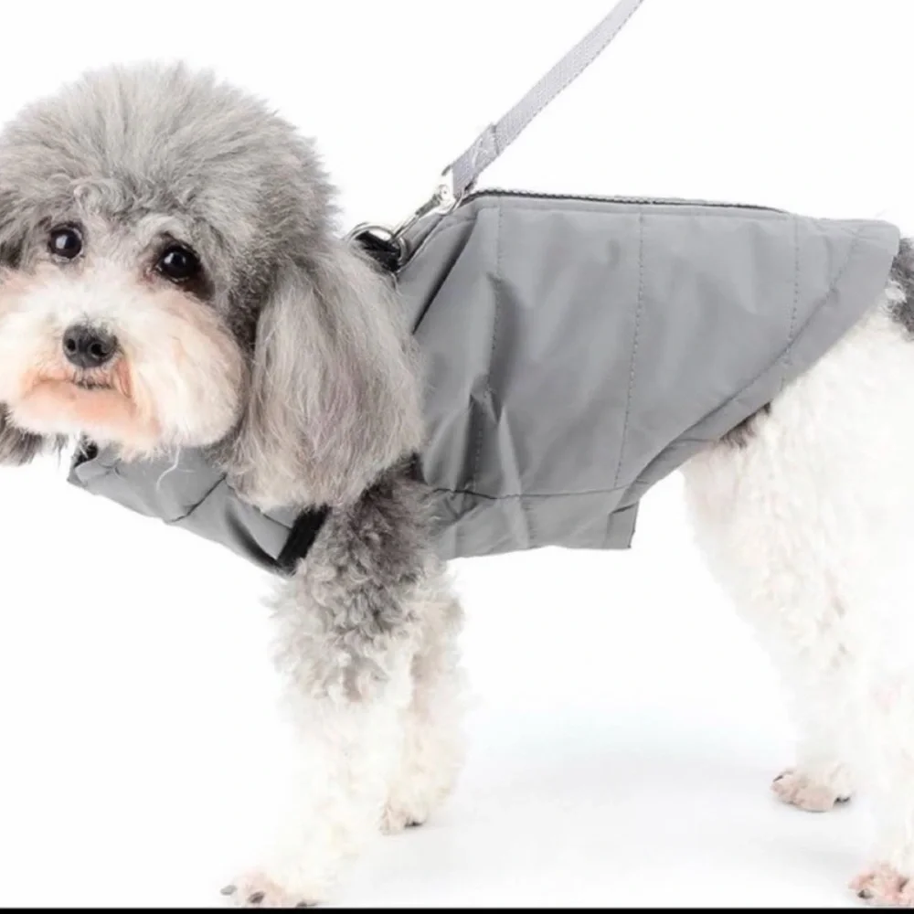 NWT water repellent Sherpa dog jacket